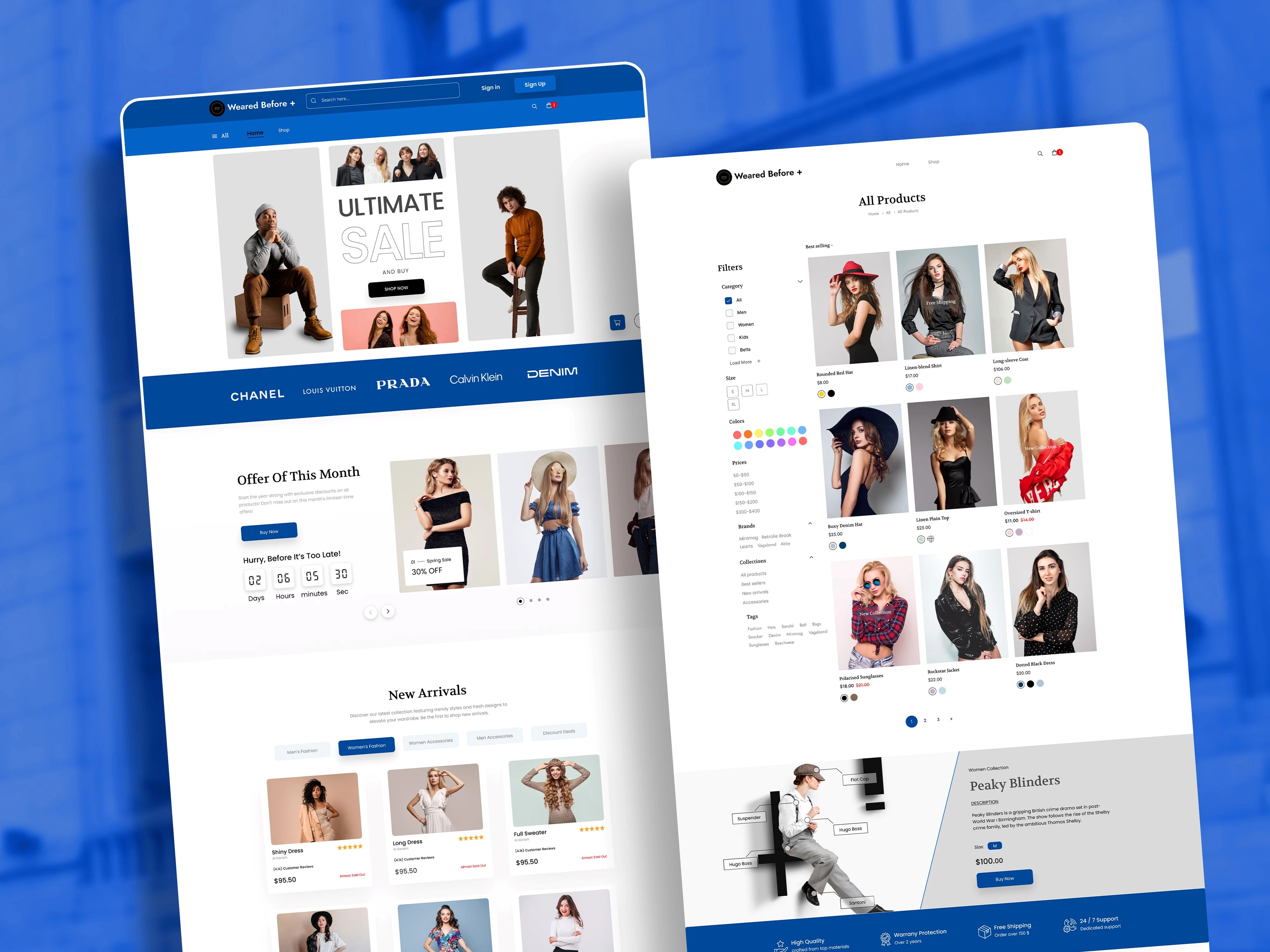 Clothing store