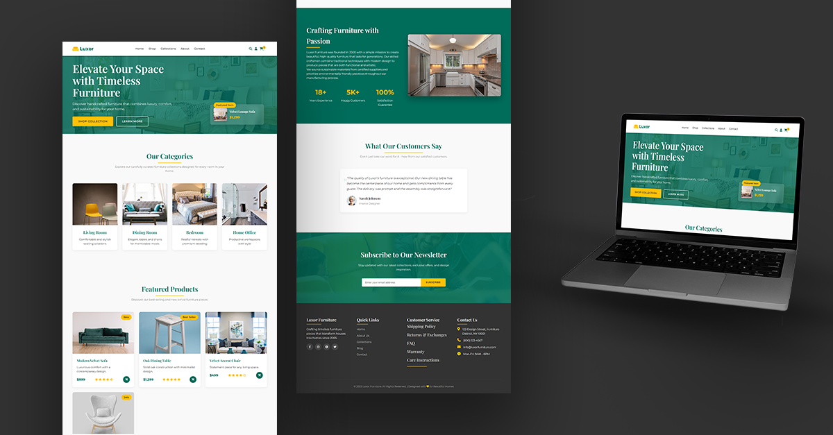 Furniture website